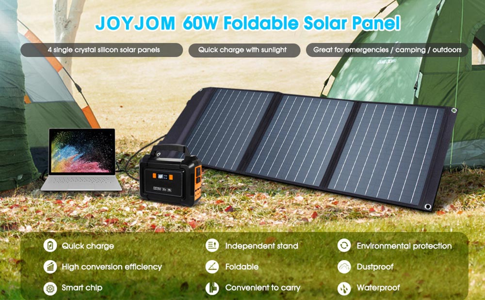 foldable solar panel kit suitcase